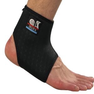 IRUFA,  3D Breathable Adjustable Spacer Fabric Open Heel Ankle Sleeve