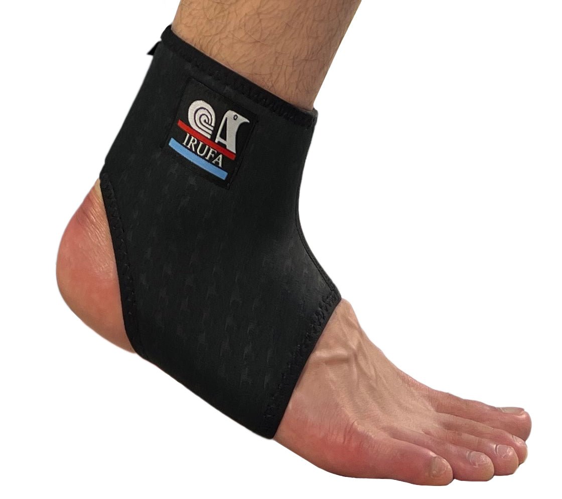 IRUFA, 3D Breathable Adjustable Spacer Fabric Open Heel Ankle Sleeve