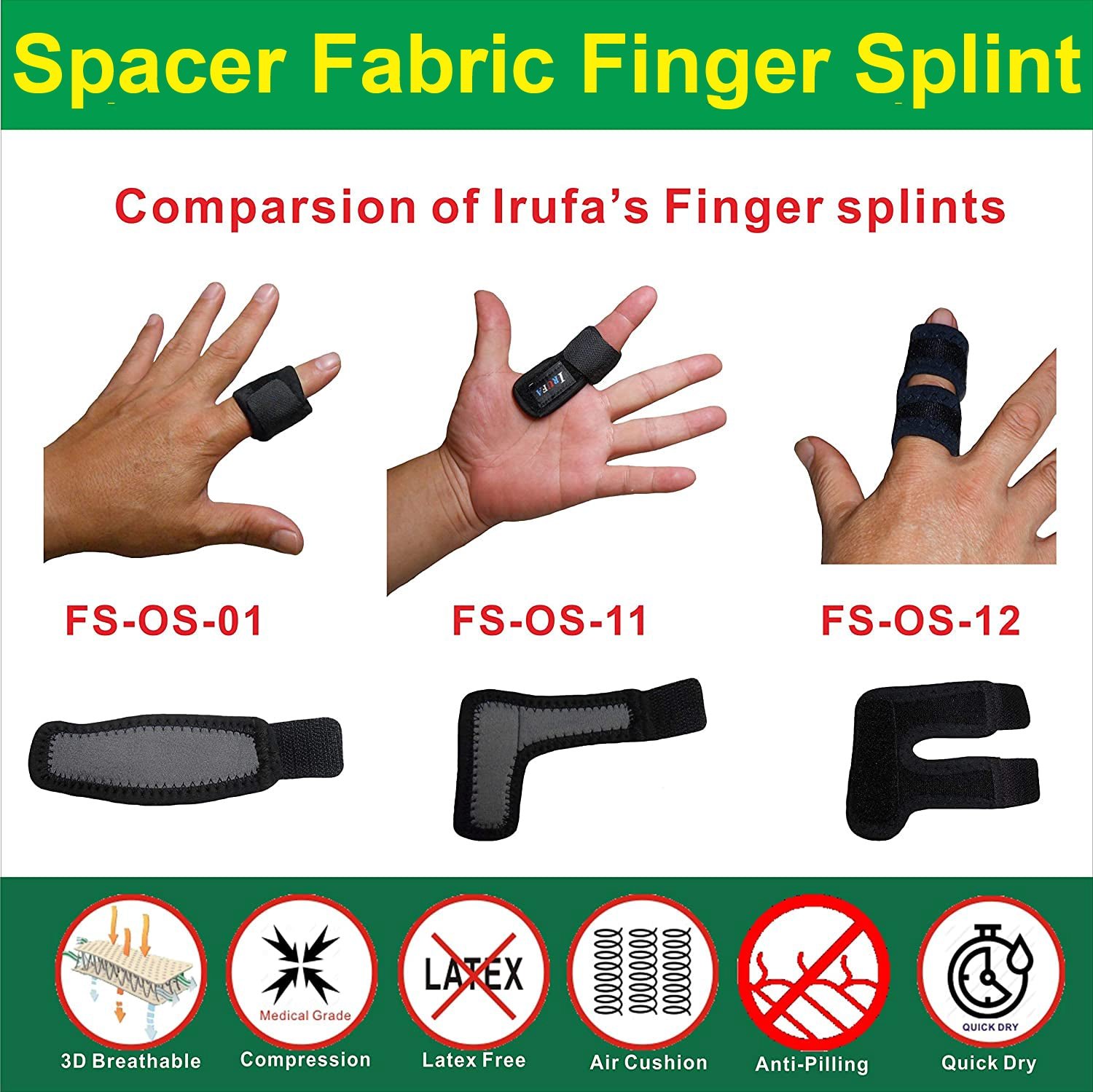 IRUFA, Stabilizer Brace Wrap Support for Trigger Broken - Image 10