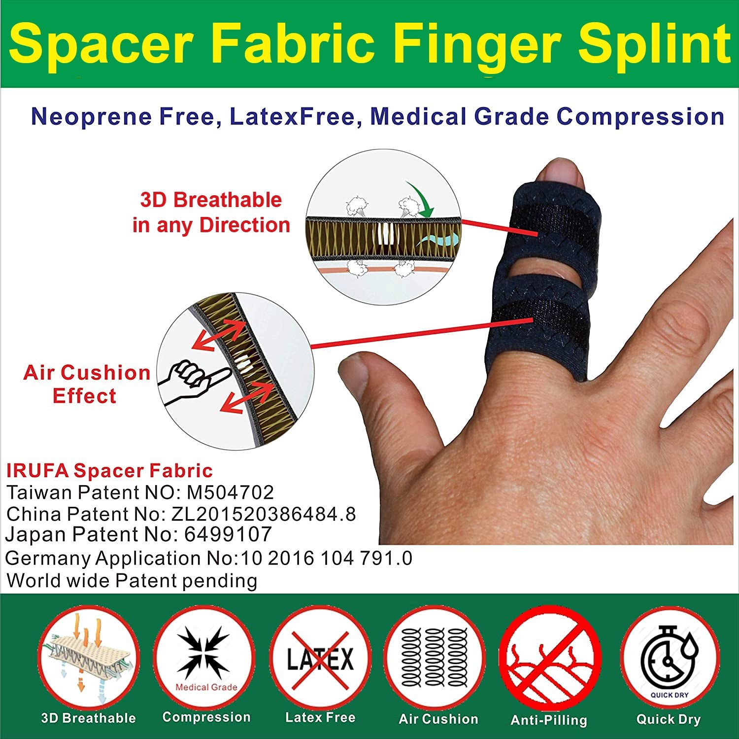 IRUFA, Stabilizer Brace Wrap Support for Trigger Broken - Image 2