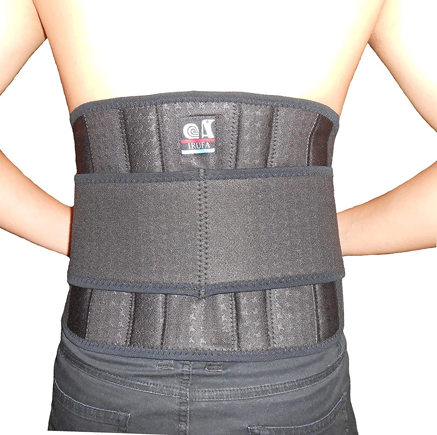 IRUFA, 3D Breathable Spacer Fabric Lumbar Lower Back Brace