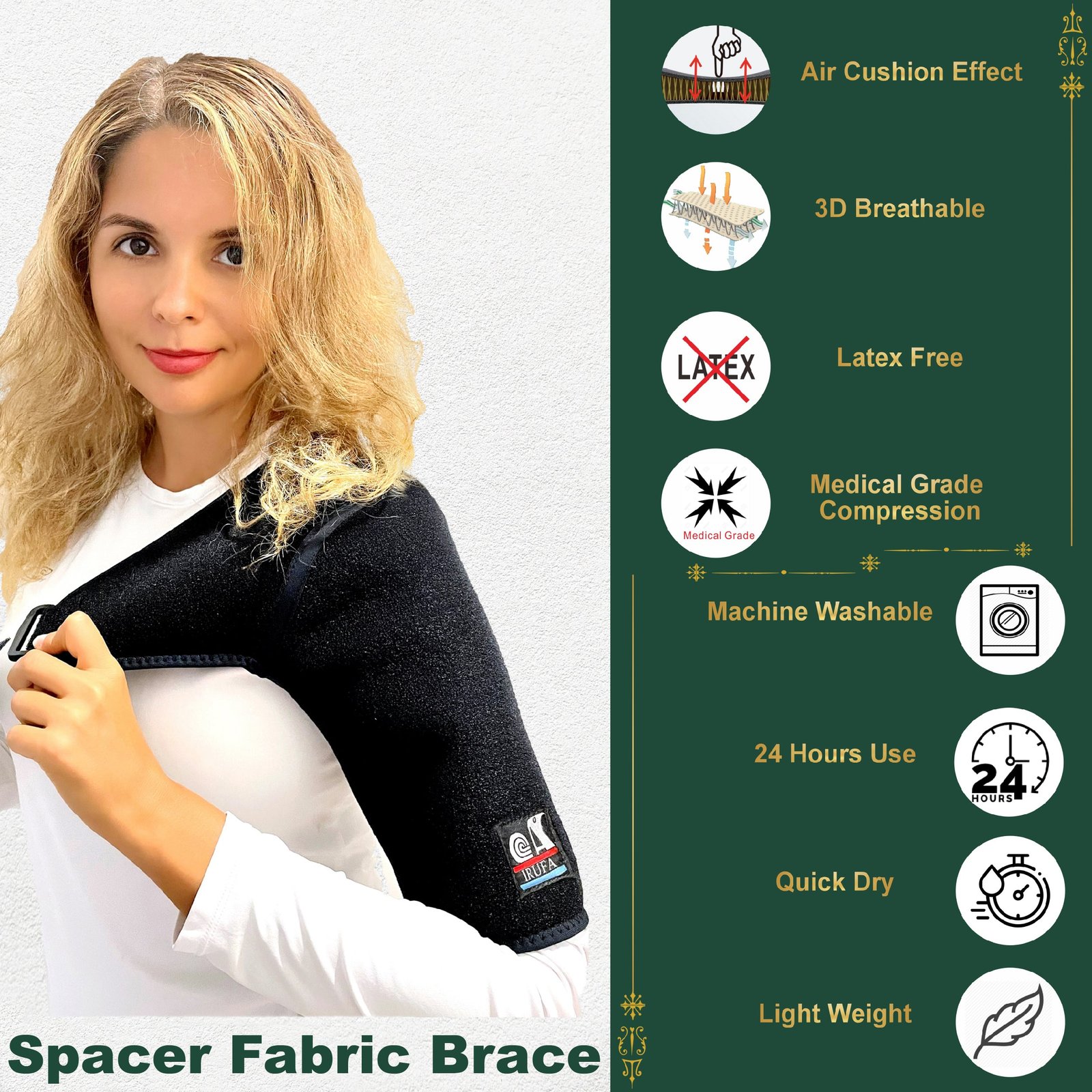 IRUFA, Dislocated Injury Prevention of Shoulder Brace - Image 5