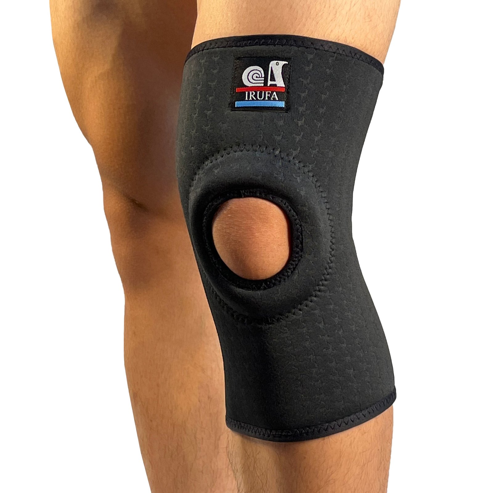 IRUFA 3D breathable patented Spacer Fabric knee sleeve