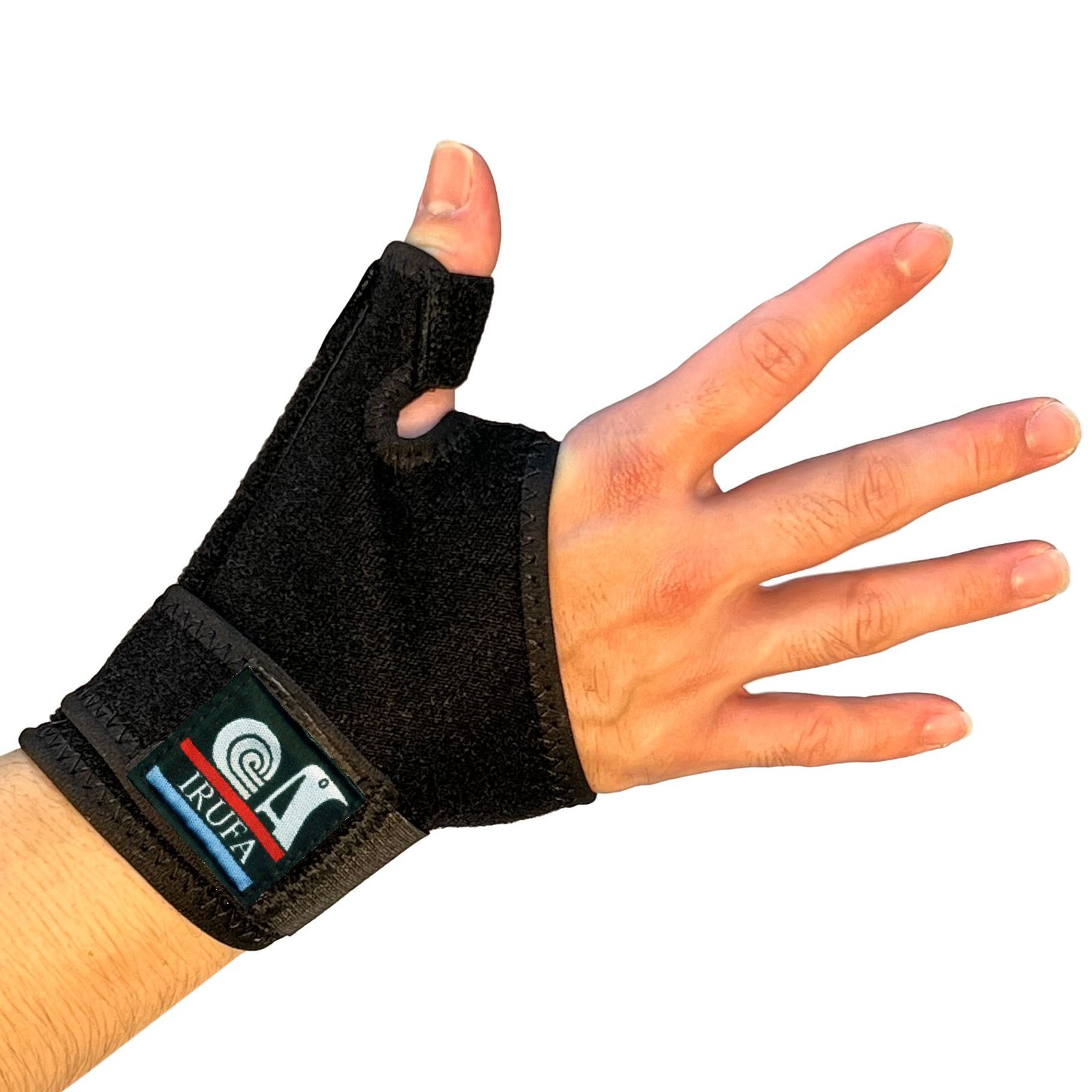 IRUFA,TB-OS-26, 3D BREATHABLE SPACER FABRIC REVERSIBLE THUMB & PALM SUPPORT