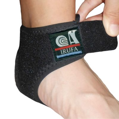 IRUFA, AN-OS-11, 3D BREATHABLE ELASTIC KNIT SPACER FABRIC ADJUSTABLE ANKLE BRACE